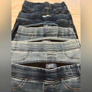 5 Old Navy Rockstar Jeans/Jeggings